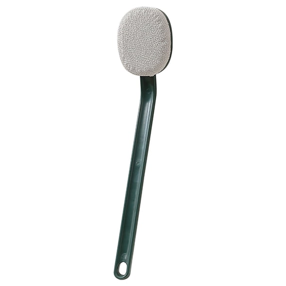 Long Handle Body Scrubber Bath Brush for Back and Hard-to-Reach Areas with Gentle Exfoliation and Comfortable