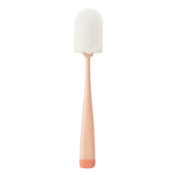 Long Handle Bottle Brush, 32cm Cup Cleaning Tool for Wine Glass, Coffee Mug, Deep Scrub Sponge Brush, Non-Scratch, Hangable Design, Kitchen Dishwashing & Travel Essential