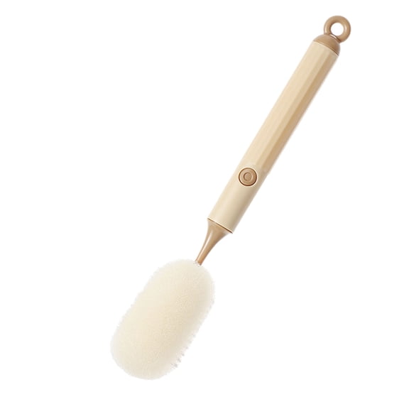 Long Handle Bottle Cleaning Brush Sponge Tool for Glasses Tumblers Efficient Household Dishwashing Scrubber