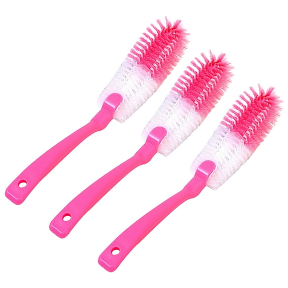 Long Handle Brush Soft Bristles Long Handle Hanging Holes Design Cup Cleaning Scrubber Kitchen Cleaning Tool