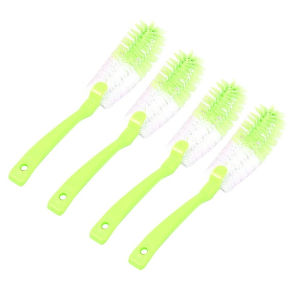 Long Handle Brush Soft Bristles Long Handle Hanging Holes Design Cup Cleaning Scrubber Kitchen Cleaning Tool