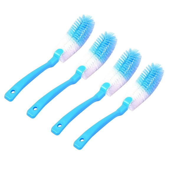 Long Handle Brush Soft Bristles Long Handle Hanging Holes Design Cup Cleaning Scrubber Kitchen Cleaning Tool