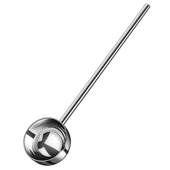 Handle Stainless Steel Soup Ladle 304 Commercial Water Ladles for Cooking Large Kitchen Spoons