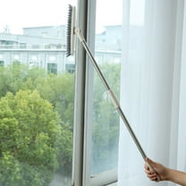 Long Handle Floor Brush, Stiff Bristle Crevice Brush, Dead Corner Tile Scrubber, Bathroom Cleaning Tool, Multi-Functional Hard Floor Brush, Ergonomic Grip