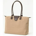 thumbnail image 1 of Long Handle Fold-Up Bag - Sand- Pack of 2, 1 of 1