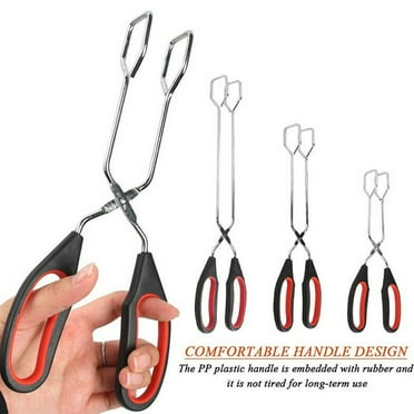 Long Handle Food forceps Kitchen Scissor Tongs Cooking Baking Bread Food Tong S