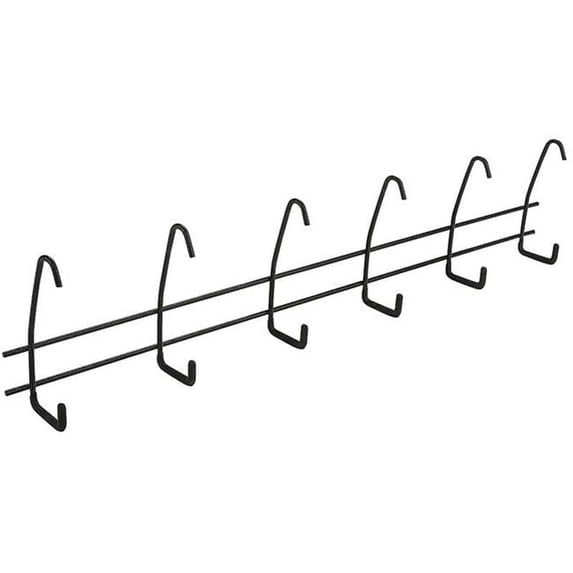 Long Handle Hanger Storage Systems, Black Finish