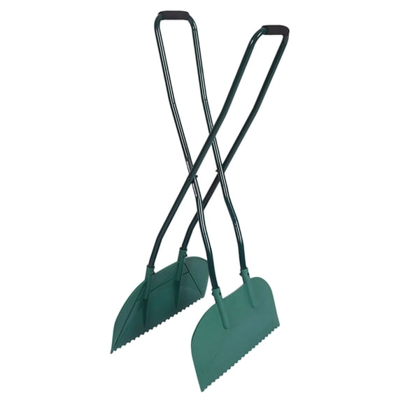 Long Handle Leaf Grabber Rake, 36 Inch Standing Garden Claw Tool, Steel Leaf Collector for Lawn Cleanup, Easy Pickup Hand and Tine Rake for Leaves, Debris, and Branches, Solid Yard Claw Grabber