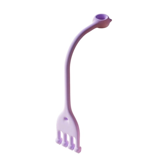 Long-Handle Massage Scratcher Tool Reach Itch Relief Stick For Back And Foot Lightweight Scraper For Home Use Purple-Wll-40Cm
