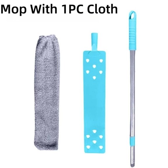 Long Handle Mop Bedside Dust Brush Detachable Cleaning Duster Gap Cleaning brush Sofa Furniture Gap Dust Cleaner Household Items
