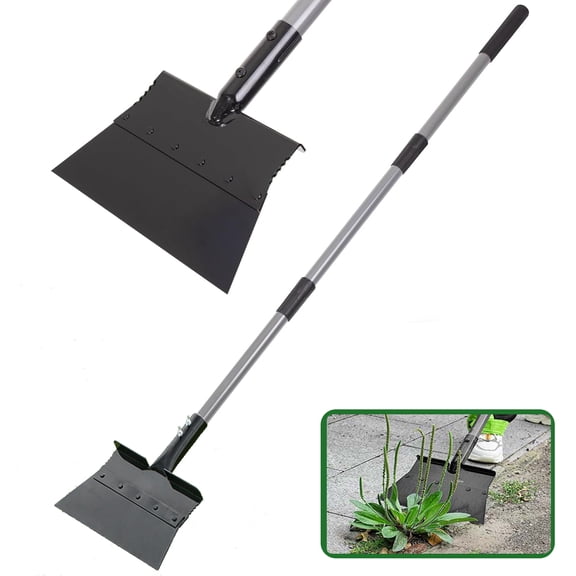 Long Handle Multifunctional Cleaning Scraper Shovel,Heavy Duty Garden Tool for Landscaping, Farm Weeding Tool, Outdoor Garden Camping Weeding