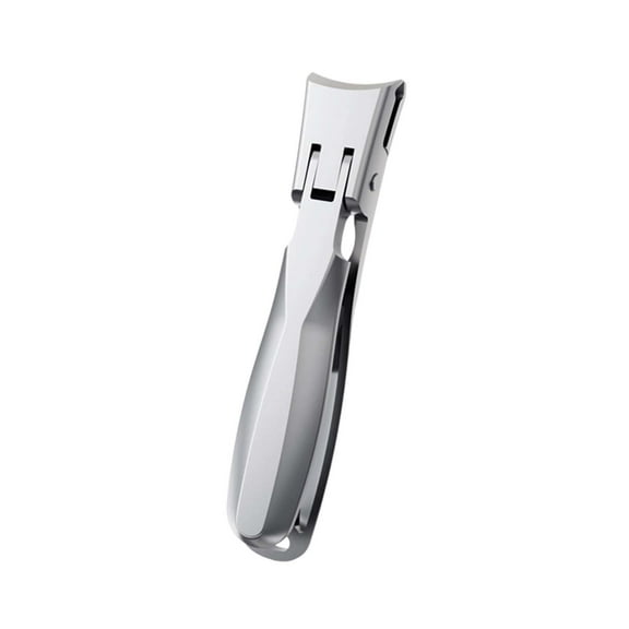 Long Handle Nail Clipper with Wide Jaw Slanted Head Design for Easy Fingernail and Toenail Cutting Precision Grip Control