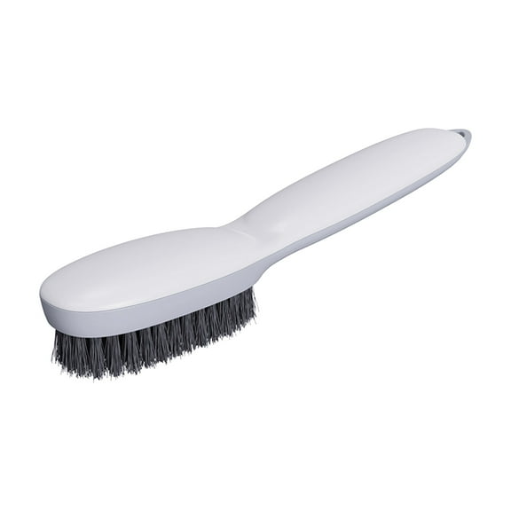 Long Handle Shoe Cleaning Brush with Soft Flexible Bristles | Multifunctional Bathroom & Household Plastic Brush | ABS Material Wash Brush for Stubborn Stains | 21cm Shoe Brush