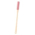 thumbnail image 1 of Long Handle Silicone Foot Scrubber Massage Brush Gentle Rubber Toe Cleaning Tool Shower Applicator for Seniors Elderly, 1 of 3