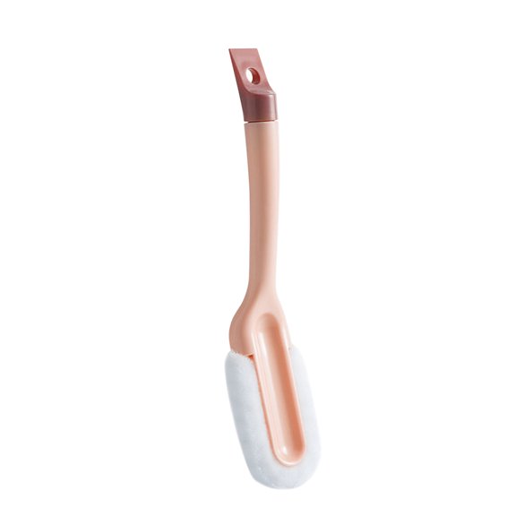 Long Handle Soft Bristle Shoe Brush, U‑Shaped Deep Cleaning Shoe Cleaner, Multifunctional No Scratch Brush with Copper Wire for Shoe Soles Grooves Stains Home Use