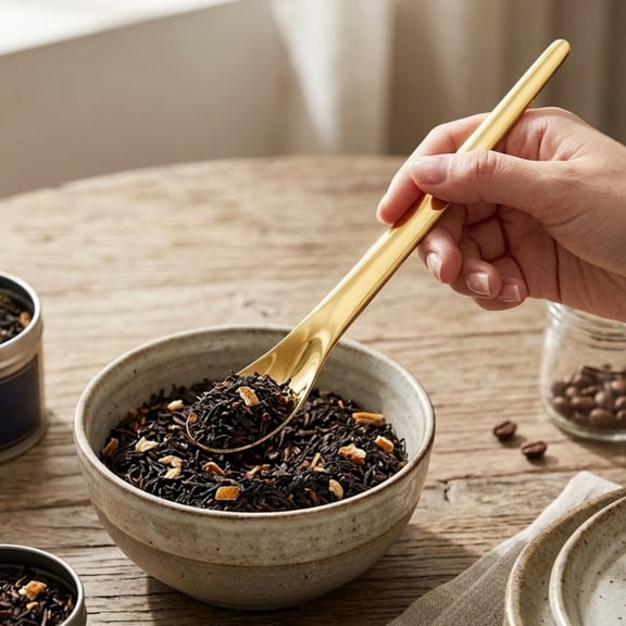 Long-Handle Stainless Steel Dessert Spoon, 316L Stainless Steel Dessert Spoon With Long Ergonomic Handle, Long Handle Ice Cream Spoons, No Bend 316L Ice Cream Spade