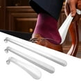 thumbnail image 1 of Long Handle Stainless Steel Shoe Horn with Grip and Hole, Ideal for Elderly, Seniors, and Pregnancy, 1 of 8