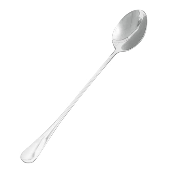 Long Handle Stainless Steel Spoon,Iced Tea Coffee Stirrer,Ice Cream Cocktail Spoon,7.68x1.18 Inch Smooth Polished Multipurpose Spoon for Milk Tea Cold Drink Cocktail Mixing Daily Use,Pointed