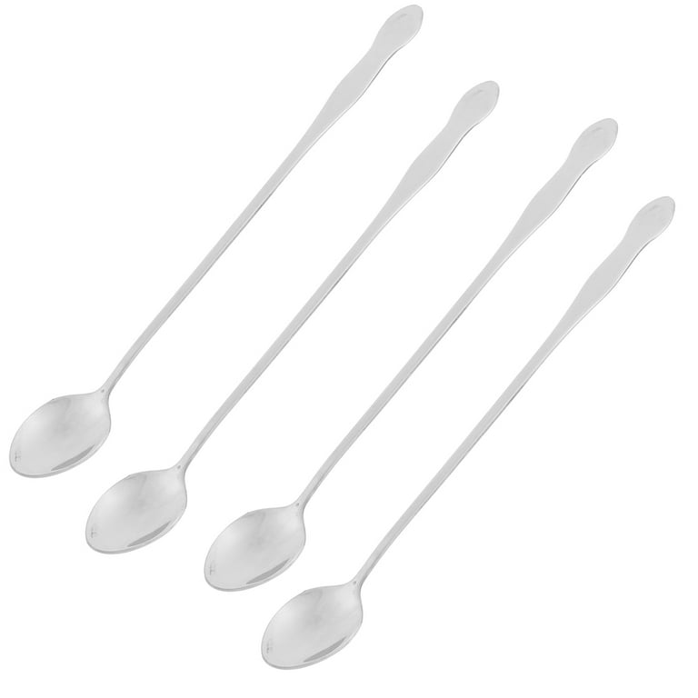 Buy Wholesale China Stainless Steel Straws Long Handle Spoon Coffee Stirrers  Premium Stainless Steel Tea Spoons & Coffee/tea Stirrers at USD 0.65