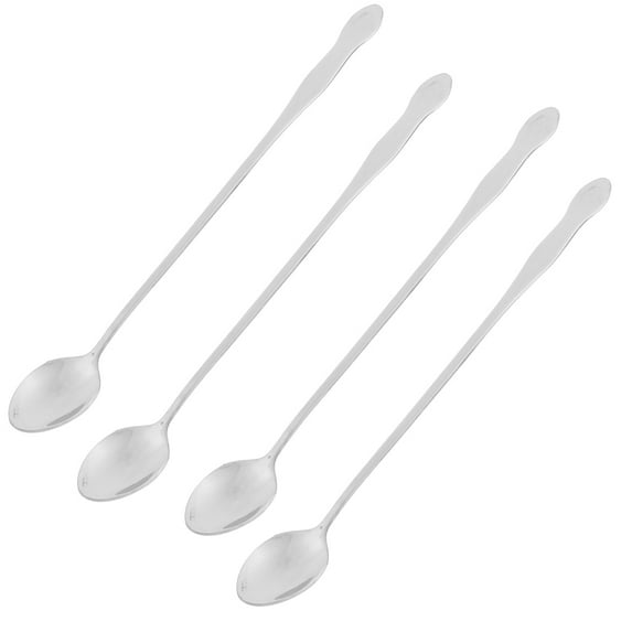 Long Handle Stirring Stainless Steel Spoon Ice Tea Coffee Spoon Cocktail Mixing Spoons