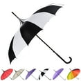 thumbnail image 1 of Long Handle Sun Umbrella, Retro Pagoda Parasol Umbrella, UV Protection Umbrella with Hook Handle for Photo Prop Decoration, 1 of 10