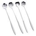 Long Handle Tea Spoons, Drink Stirring Spoon for Dessert, Coffee, Ice