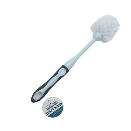 Long Handle Toilet Brush with Stiff Bristles: 1CT