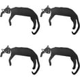thumbnail image 1 of Metal Cat Door Topper, Cute Door Corner Decorations for Cat Lovers Farmhouse Living Room Corner Christmas Halloween Indoor Outdoor Frame Window Decor 1/2/3/4PCS, 1 of 9