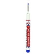 thumbnail image 1 of Long Head Deep Hole Marker, Oily Marker for Woodworking Tile Bathroom Installation, 20MM Nib 140mm Length with 30mm Ruler, Quick Dry Metal Glass Plastic Marking Pen for Furniture Decoration Drilling, 1 of 2