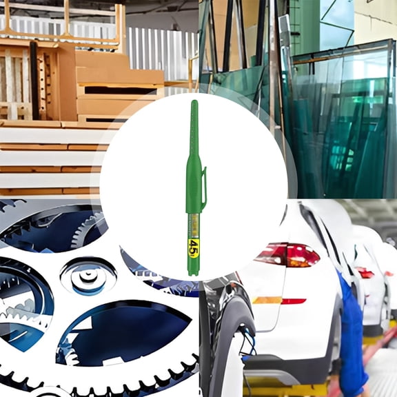 Long Head Deep Hole Marker Pen, 45mm Deep Reach Metal Marking Pens, For Precise Marking In Tight Spaces (C)