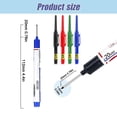 thumbnail image 1 of Long Head Deep Hole Marker Pens, 20mm Reach Carpenter Ink Marking Tool, 1 of 9