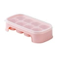 Long Ice Cube Molds with Lids Large Ice Cube Trays Fast Food and
