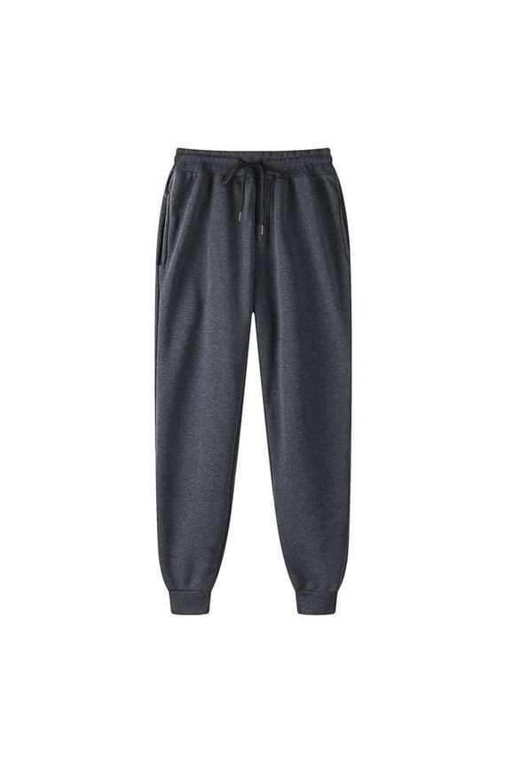 Long Inseam Mens Tall Sweatpants Extra Long Joggers Pant Men's Pants Sweatpants Hip-hop Pants Legging Padded Casual Pants with Pockets