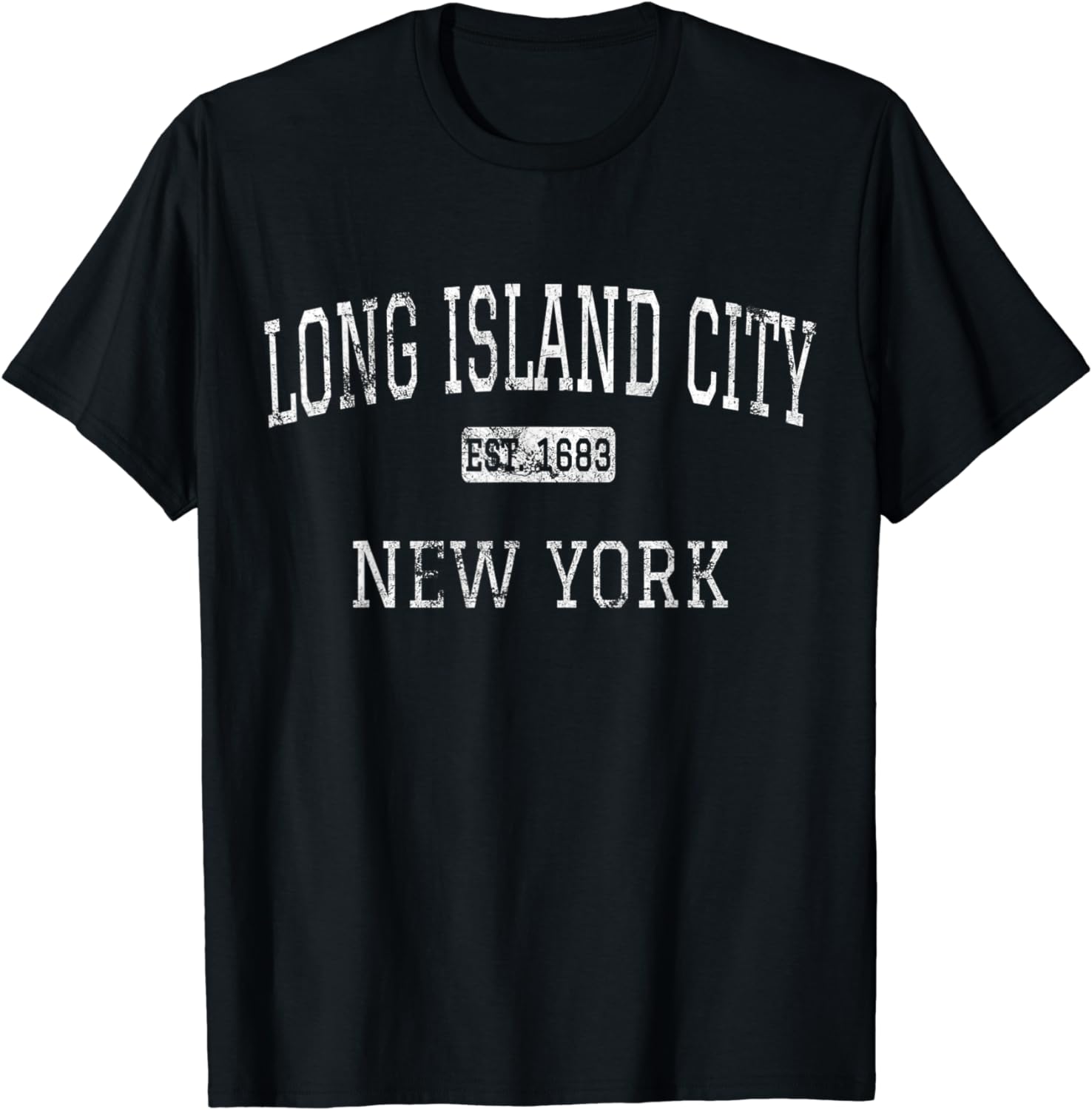 Long Island City New York Queens NY Vintage T-Shirt - Walmart.com