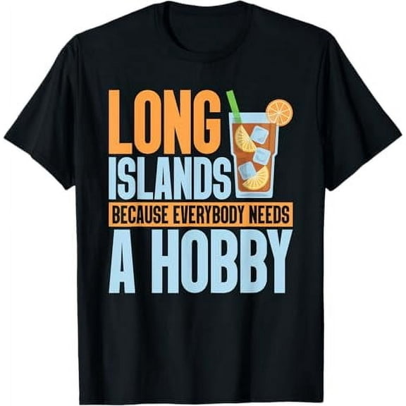 Long Island Iced Tea Cocktail Mixologist Bartender T-Shirt