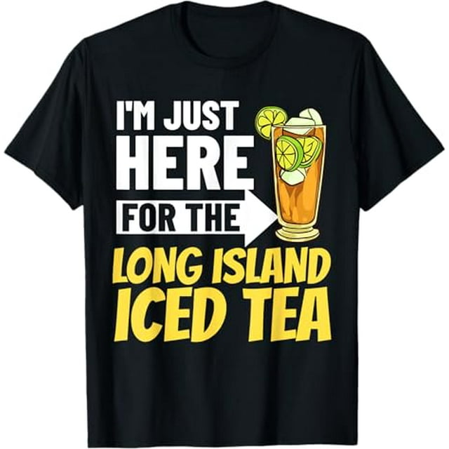 Long Island Iced Tea Funny Cocktail T-Shirt