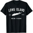 Long Island NY Souvenir Tee Native Long Islander Map NYC TShirt
