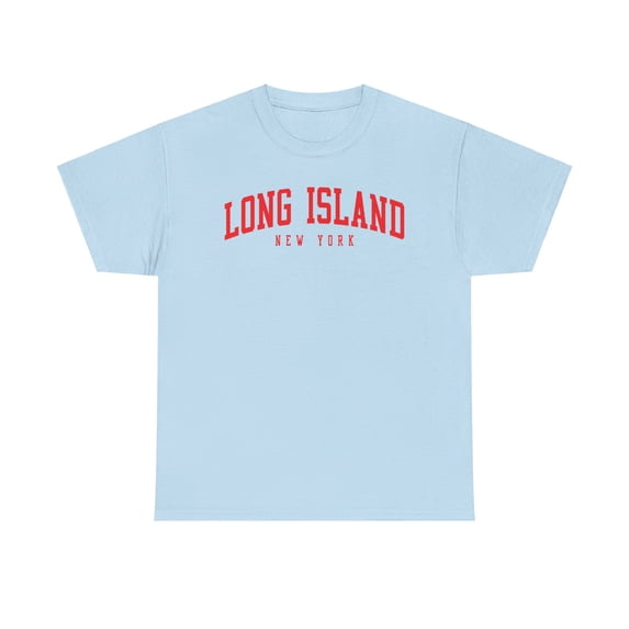Long Island New York Shirt Gifts Tshirt Tee Crew Neck