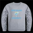 thumbnail image 1 of Long Island University Sharks Seal Crewneck Sweatshirt, Heather Grey - Medium, 1 of 1
