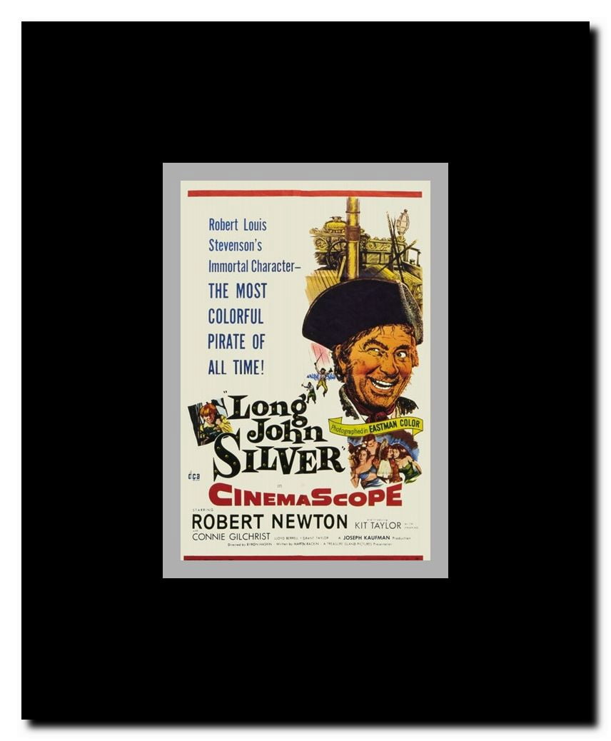 Long John Silver Framed Movie Poster
