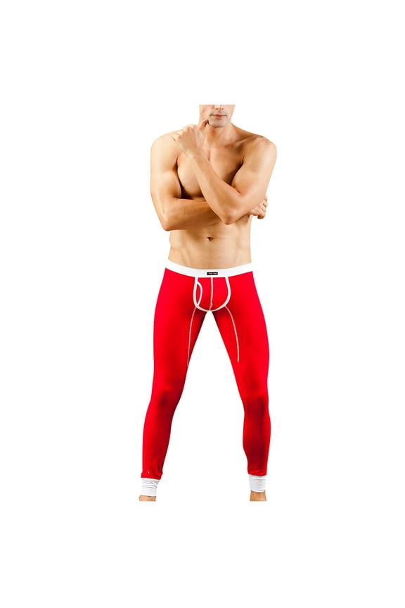 Long JohnsThermal Underwear for Men,Mens Compression Pants Basketball Tights Leggings Yoga Running Sports Tights Leggings Workout Baselayer Lightweight Thermal Underwear Leggings