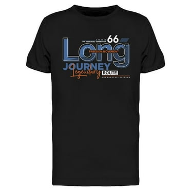 Long Journey  T-Shirt Men -Image by Shutterstock, Male x-Large