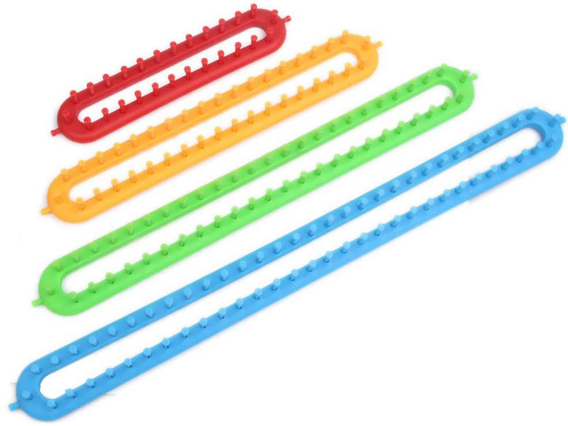 Long Knitting Loom Set Knitting Board Weave Loom for Knitting and Crochet Project Four-Piece Set
