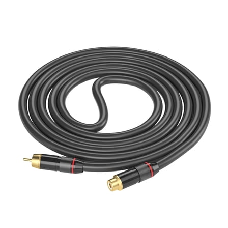 Long Last Extension Cable Male to Female Plugs for Subwoofer