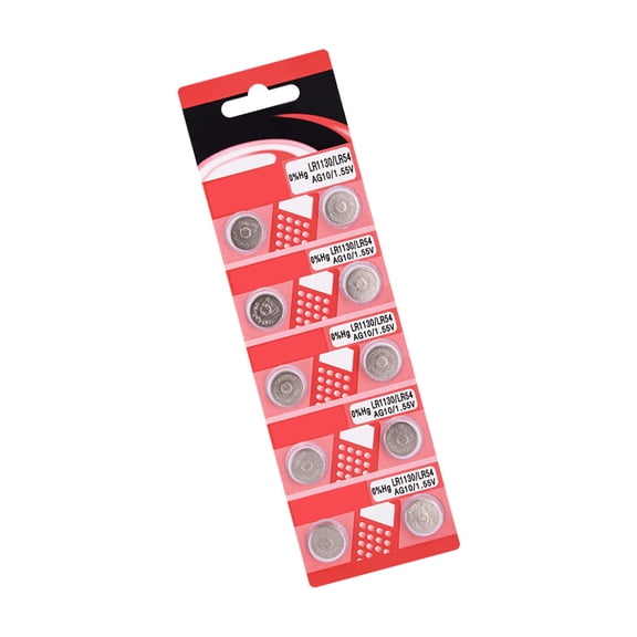 Long Last Power 20/10Piece AG10 LR1130 Alkaline Button Coin Cell Batteries For Small Electronics Keyless Entry Toy