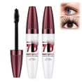 thumbnail image 1 of Long Lasting 7D Waterproof Volume Mascara Black for Fuller Softer Lashes (2), 1 of 8