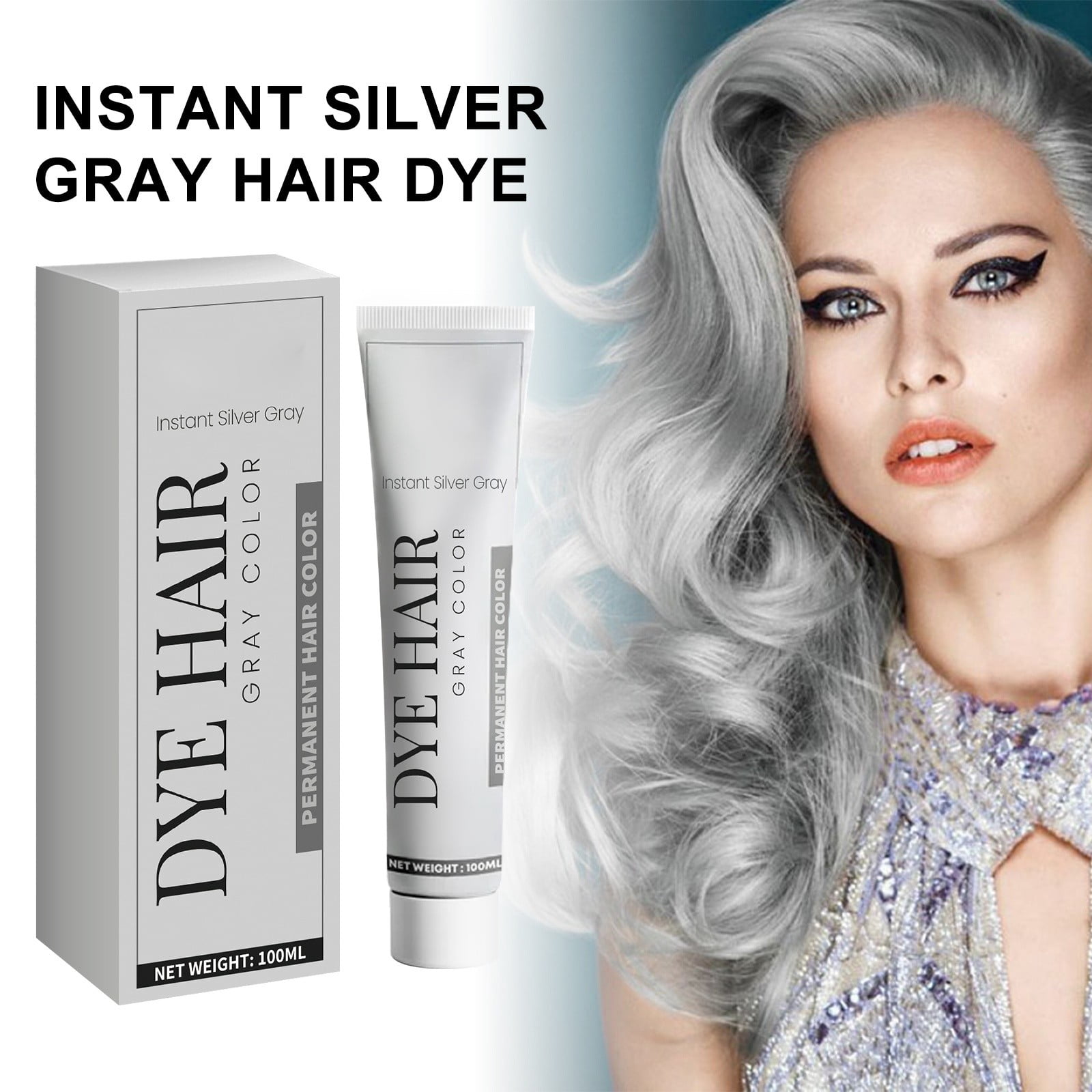 Long Lasting And Non Damaging Gray Hair Wax For Natural Hair Color Easy