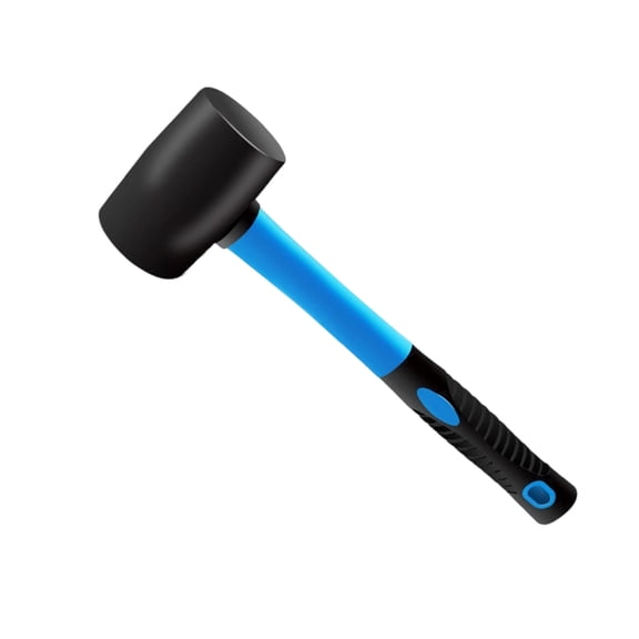 Long Lasting Anti Vibrations Flooring Hammer With Ergonomic Handle For Precise Tiles Laying And Woodworking Applications