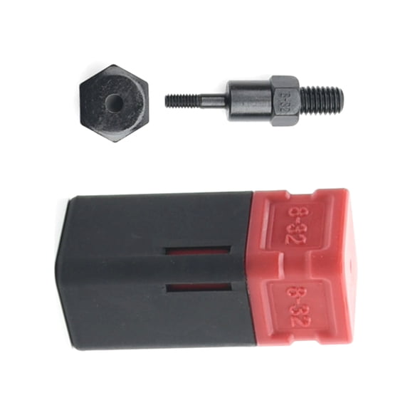 Long-Lasting Carbon Steel Mandrel & Nut Kit for Professional & DIY Riveting Tasks Black Finish