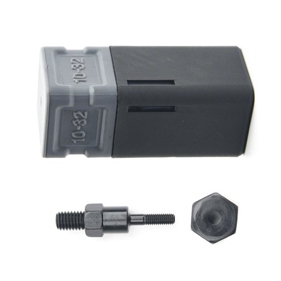 Long-Lasting Carbon Steel Mandrel & Nut Kit for Professional & DIY Riveting Tasks Black Finish